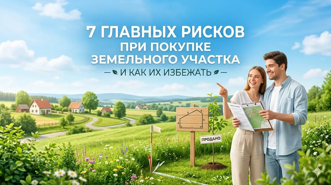 7 главных рисков при покупке земельного участка — и как их избежать